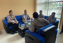 Jasa Raharja Koordinasi dan Silaturahmi KUPTD Baru Bersama Kasat Lantas