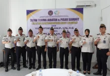 Karutan Bengkulu Hadiri Sertijab Kepala Bapas Bengkulu
