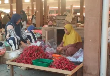 Harga Cabai Merah di Kaur Rp.35.000, -/kg