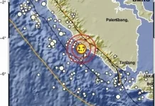 Bengkulu Selatan Diguncang Gempa Dengan Magnetudo 2.7
