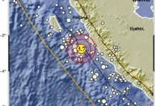 Mukomuko Diguncang  Gempa Dengan Magnitudo 3.7