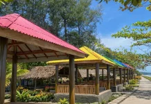 Pemkot Bengkulu Bangun 35 Gazebo Gratis di Pantai Pasir Putih