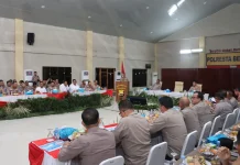 Rakor Operasional, Kapolda Bengkulu Bahas El Nino hingga Pemberian Penghargaan