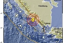 Malam Ini Kaur Kembali Diguncang Gempa