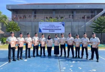 Sematkan Tanda Pangkat, Puluhan Pegawai Rutan Bengkulu Terima Kenaikan Pangkat