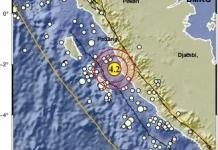 Malam Tadi Mukomuko Diguncang Gempa Dengan Magnitudo 4.2