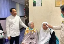 Walikota Bengkulu Buka Posko Kesehatan di Depan Kamar saat Ibadah Haji
