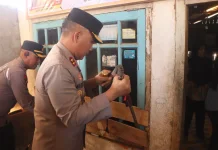 Wujud Kepedulian Presisi, Polda Bengkulu Bedah Rumah ke-76 di Seluma