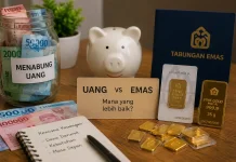 Menabung Uang atau Menabung Emas: Mana yang Lebih Baik?