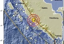 Lebong Diguncang Gempa Dengan Magnitudo 2.8