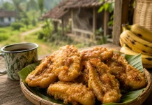 Pisang Goreng, Cemilan Khas Favorit Warga Sulbar Temani Keseruan Menonton Bola