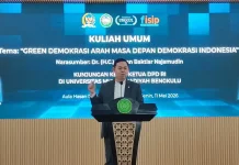 Kuliah Umum Green Demokrasi di UMB, Sultan: Kampus Tempat Diskusi Demokrasi
