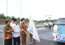 Pemkot Bengkulu Lepas 33 Kafilah MTQ ke-37 Tingkat Provinsi Bengkulu