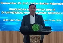 Ketua DPD RI Sultan Komit Perjuangkan Proyek Tol Bengkulu Tetap Berlanjut