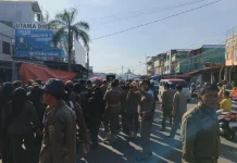 Satpol PP Kota Bengkulu Pastikan Pedagang Melangar Perda Pasti Ditertibkan