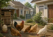 Populasi Ayam Dominasi Peternakan Indonesia