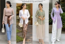 Tampil Stylish dengan Kebaya, Gaya Tradisional yang Makin Modern
