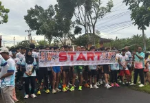 Puluhan Masyarakat Antusias Ikuti Fun Run 5K di Kabupaten Muko-Muko