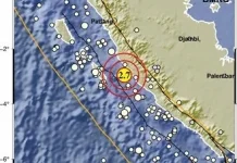 Mukomuko Diguncang Gempa Dengan Magnitudo 2.7