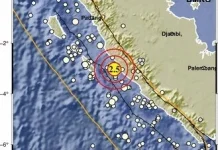 Dinihari Tadi Mukomuko Diguncang Aktivitas Gempa Kecil