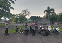 Polresta Bengkulu Patroli Kamtibmas di Pantai Zakat Sasar Remaja