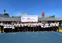 Gelorakan Semangat Nasionalisme, Lapas Arga Makmur Gelar Upacara Harkitnas ke-118