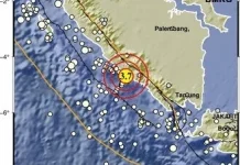 Malam Ini Kaur  Diguncang  Gempa Dengan Magnitudo 3.7