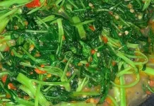 Tumis Kangkung Menu Sederhana dan Mudah di Olah