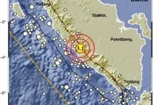 Rejang Lebong Diguncang Gempa Dengan Magnitudo 3.1