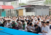 Ratusan  WBP Lapas Bengkulu Khidmat Salat Iduladha 1447 H