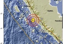 Mukomuko  Diguncang Gempa Dengan Magnitudo 3.1