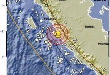 Gempa Dengan Magnitudo 3.3 Guncang Mukomuko