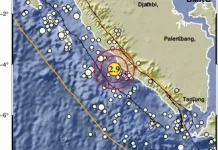 Gempa Dengan Magnitudo 2.9 Guncang Seluma