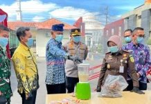 Ratusan Barang Bukti Geng Motor dan Markoba dimusnahkan