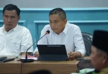 Serapan Minim, Bupati Bengkulu tengah Pimpin Rapat TEPRA