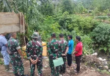 Progres Pembangunan Jembatan Gantung Rejang Lebong Hampir Rampung