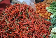 Harga Cabai dan Sayuran di Pasar Minggu Bengkulu Mulai Turun Pasca idul adha