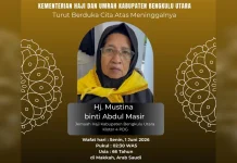 Jemaah Haji Asal Bengkulu Utara Meninggal Dunia di Makkah