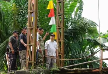 Wabup dan Dandim 0425 Seluma Lakukan Ground Breaking Jembatan Perintis Garuda