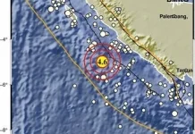 Malam Tadi Enggano Diguncang Gempa Dengan Magnitudo 4.6