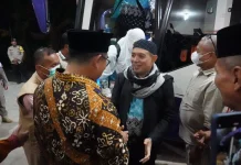 Haru Kepulangan Haji Kloter 4
