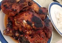 Ayam Bakar Madu Sambal Terasi yang Lezat