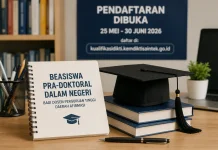 Beasiswa Pra-Doktoral Dosen Daerah Dibuka