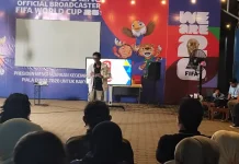 Kick Off Nobar Piala Dunia 2026 TVRI, RRI, Antara Bengkulu Meriah
