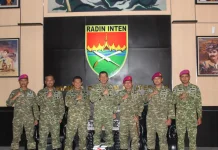 Pangdam XXI Terima Danbrigif Marinir Pererat Kerja Sama