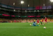 Australia Ungguli Turki 1-0 di Babak Pertama