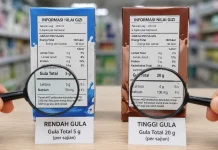 Cara Membedakan Susu Rendah dan Tinggi Gula