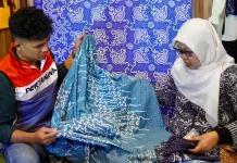 Setetes Energi Pembinaan Antar Batik Besurek Bengkulu Mendunia