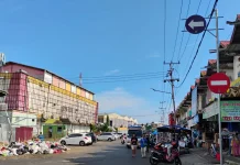 Pengendara Masih Langgar Jalur Satu Arah di Kawasan Pasar Minggu Kota Bengkulu