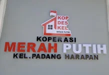 Gerai Koperasi Merah Putih di Bengkulu Ditargetkan Beroperasi September 2026